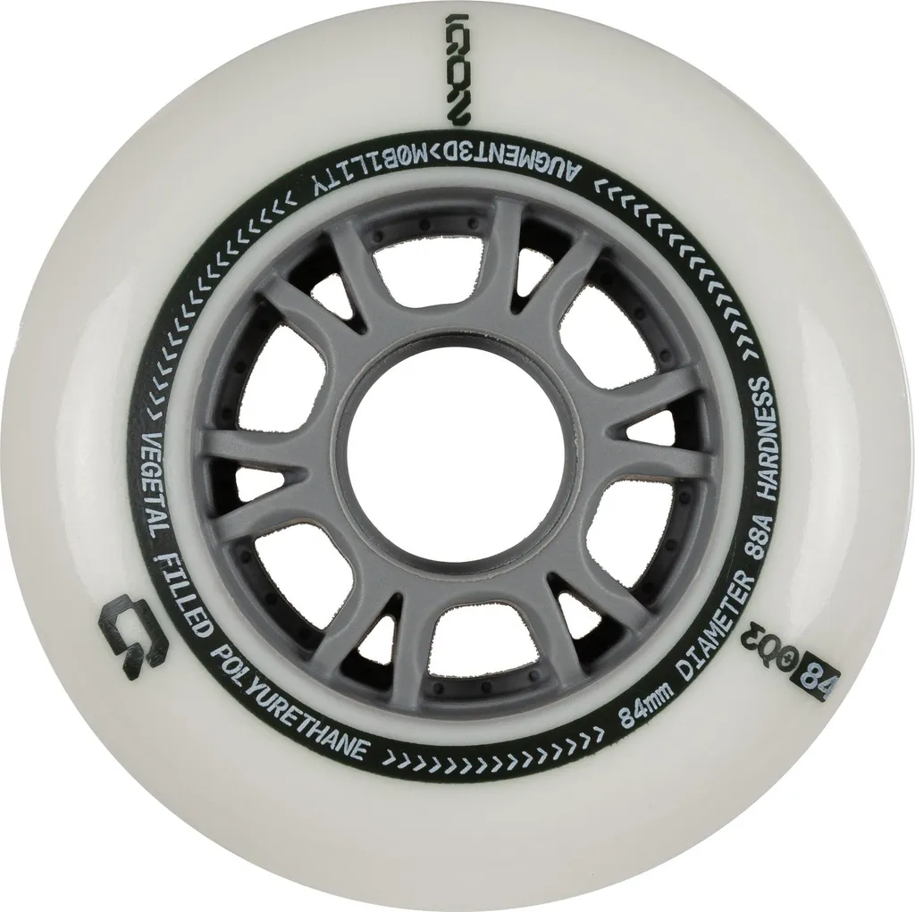 Roues de roller 84mm Iqon EQO 88A - Pack de 4 pour pratique Freeskate