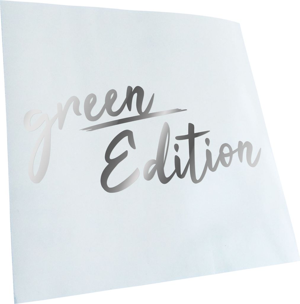 Kiwistar - Autoaufkleber - Green Edition - Chrom - 50x23cm - Aufkleber für Auto, Laptop, Fahrrad, LKW, Motorrad mehrfarbig JDM Decal Racing