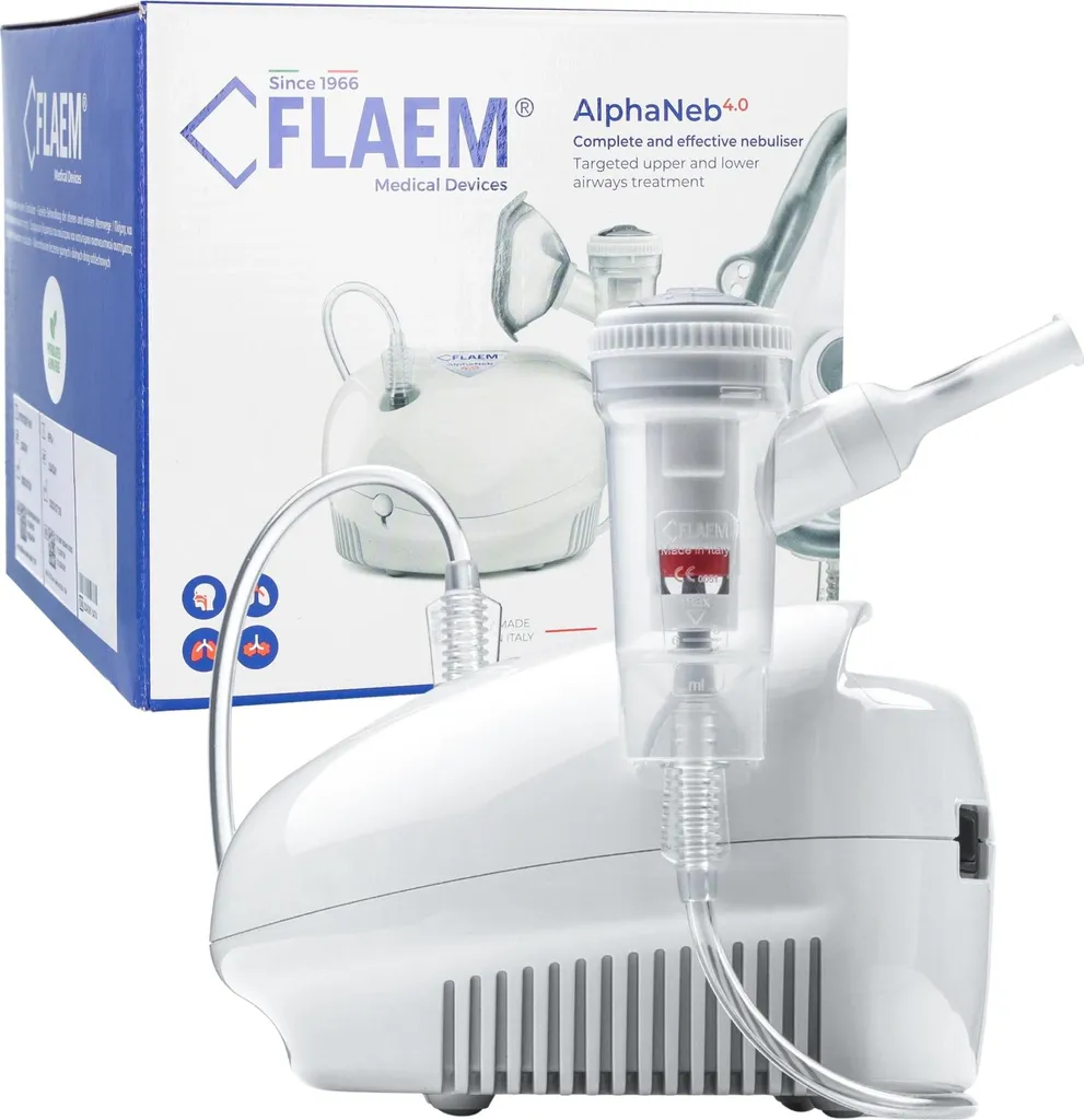 Inhalateur Flaem Alphaneb 4.0 : fini l'encombrement respiratoire sévère