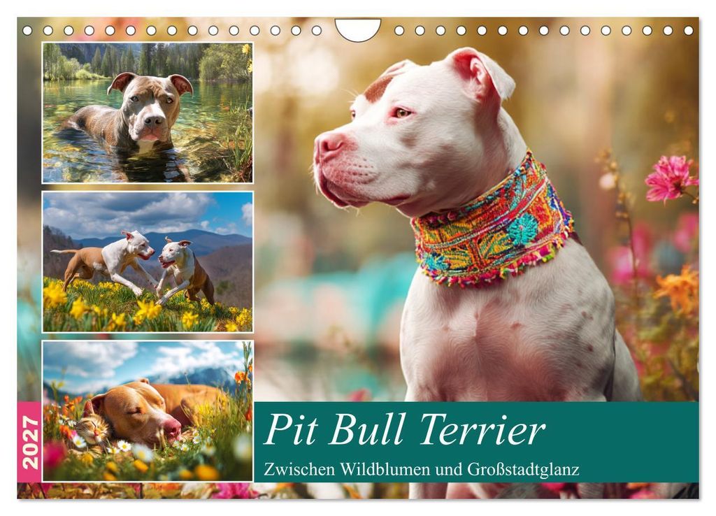 Pit Bull Terrier. Zwischen Wildblumen und Großstadtglanz Produktbild 