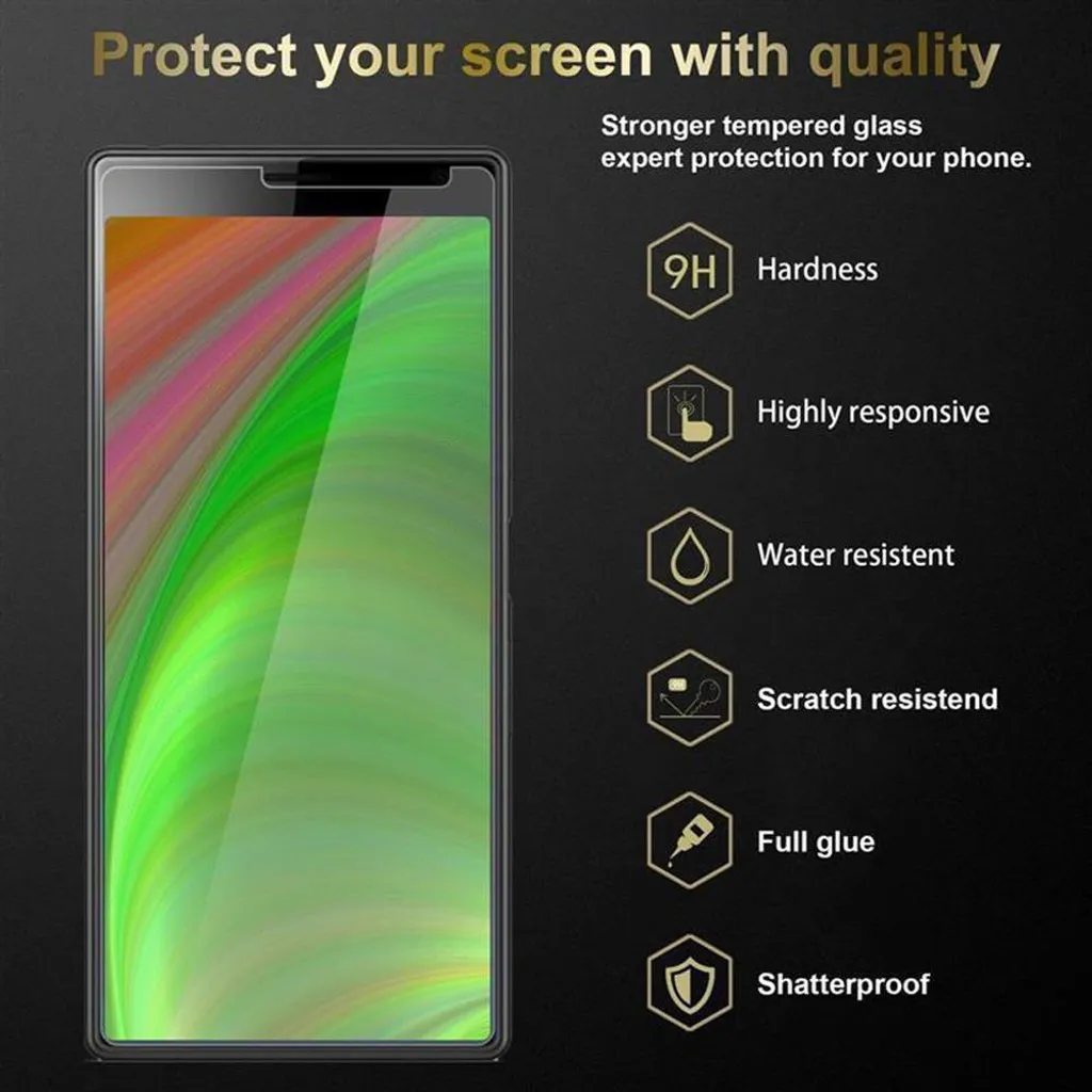 REY Pack 3X Pellicola salvaschermo per Sony Xperia 1 VII, Vetro