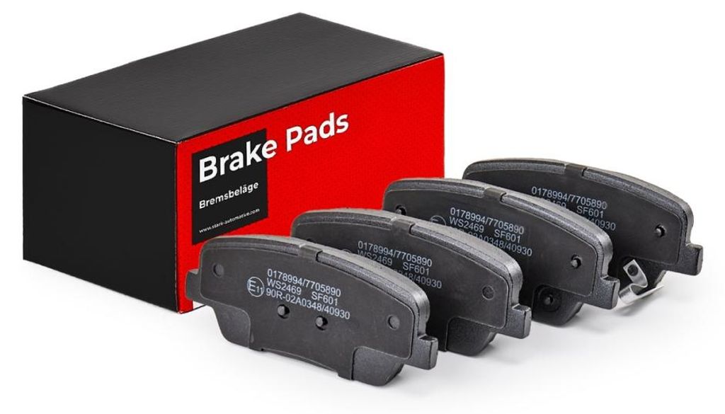 STARK Bremsbeläge Satz Hinten für HYUNDAI SANTA FÉ II (CM) SKBP-0011058