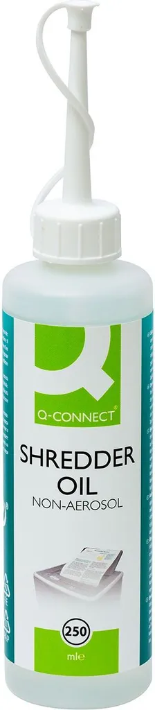 Q-CONNECT KF03685 Olio per Triturazione 250ml | Manutenzione Distruggidocumenti