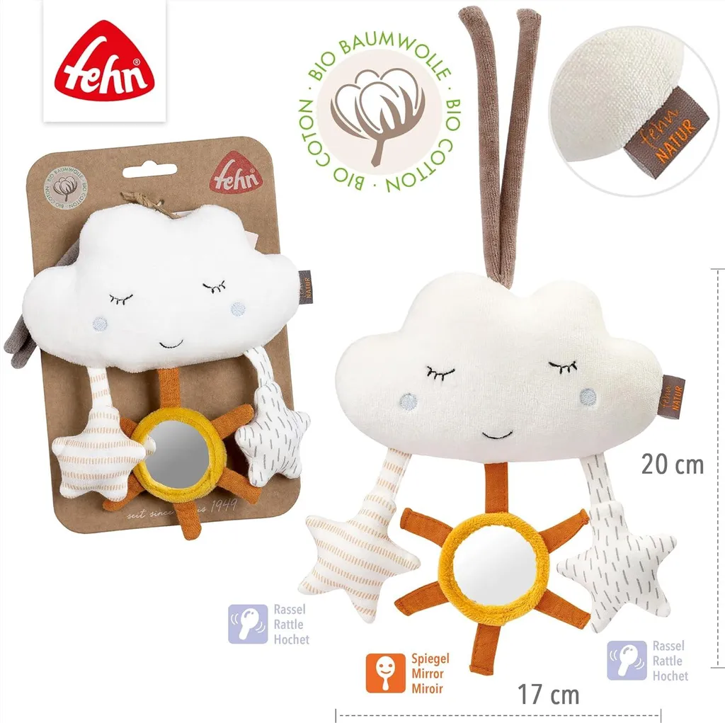 Centre d'activité Nuage endormi - Solution d'éveil sûre et confortable