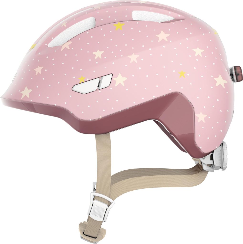 ABUS Kinderhelm Smiley 3.0 FL.ACE LED - mit Produktbild 