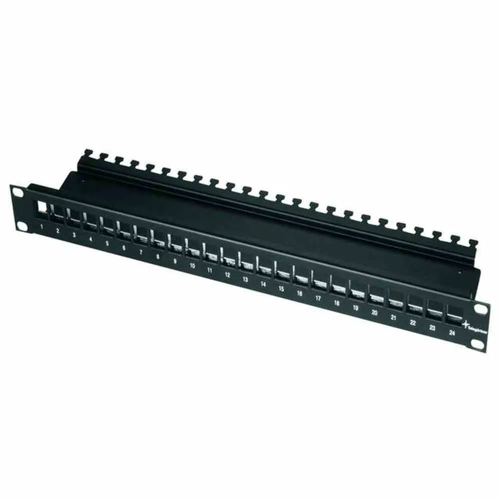 Telegärtner 100021497 Support de Module 19 pouces 1U pour 24 Modules AMJ