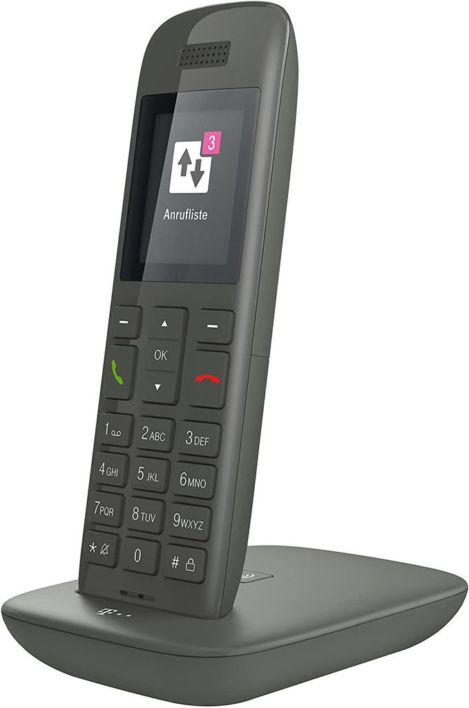 Telekom Speedphone 11, IP-Telefon, Graphit, Kabelloses Mobilteil, 50 m, 300 m, 100 Eintragungen