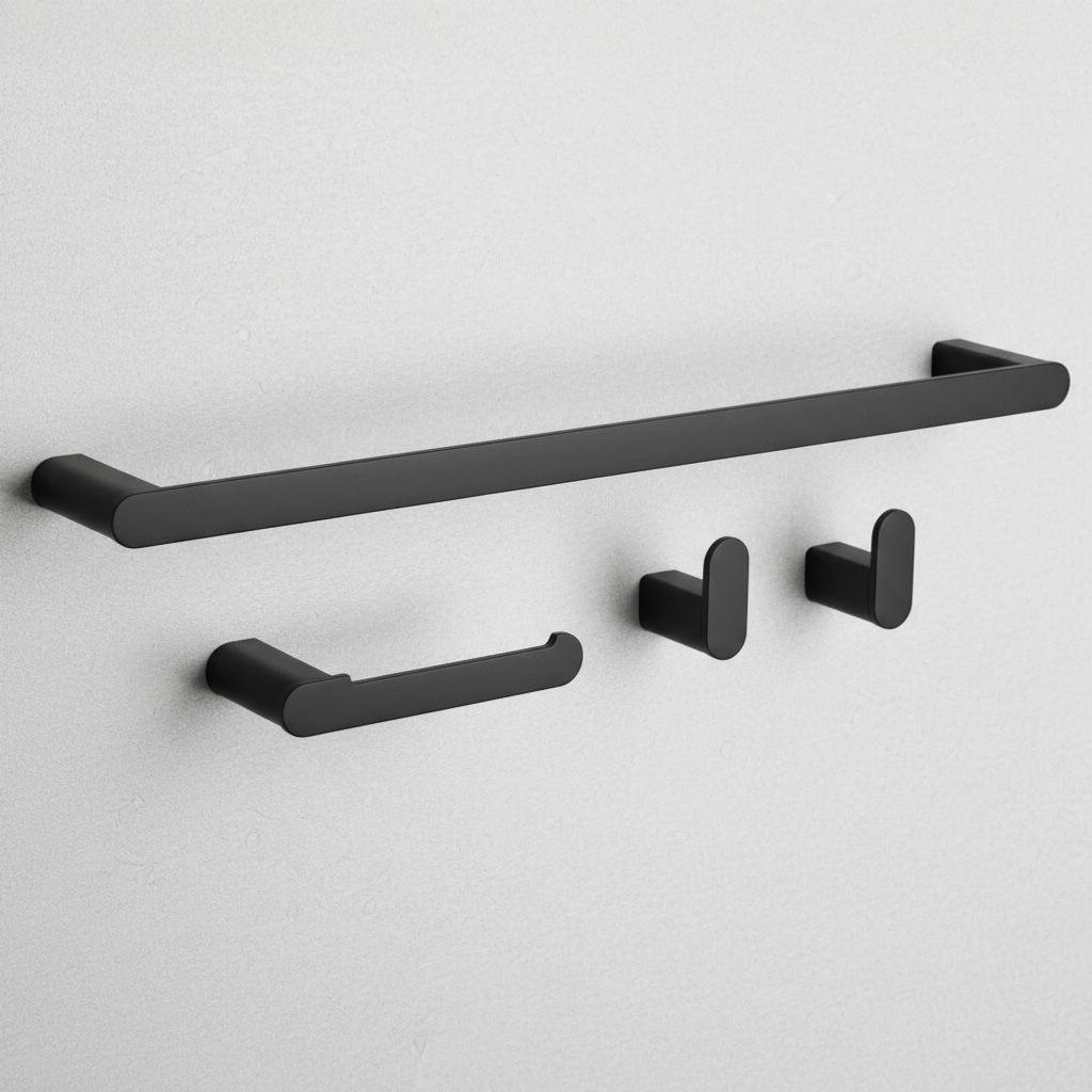 Set Di Ganci Da Bagno Rea Mati Black Immagine del prodotto 