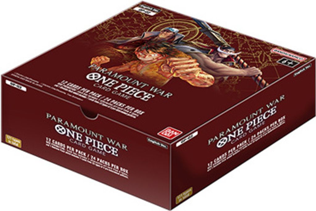 One Piece Paramount War Booster Box Produktbild 