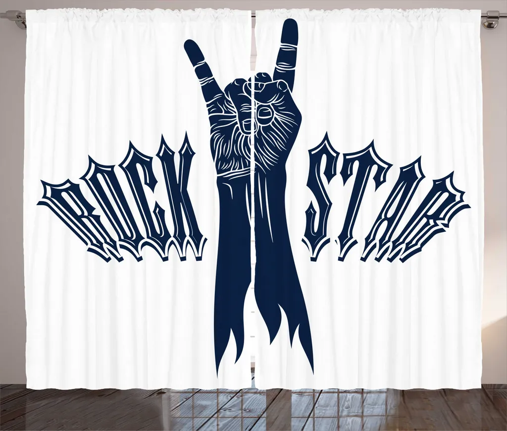 Set 2 Tende ABAKUHAUS 280x245cm | Rock'n'Roll Rustico Viola Blu