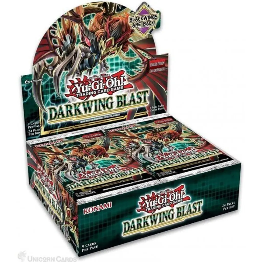 Yu-Gi-Oh! Darkwing Blast Booster Box de 24 Boosters en Édition Première