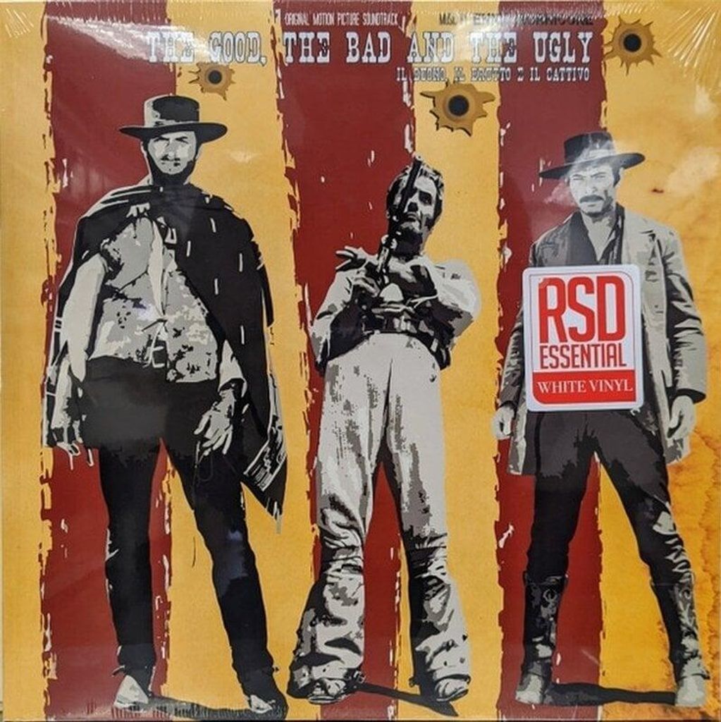 Ennio Morricone - The Good, The Bad And The Ugly (Il Buono, Il Brutto E Il Cattivo) (Original Soundtrack) (White Coloured) (LP)