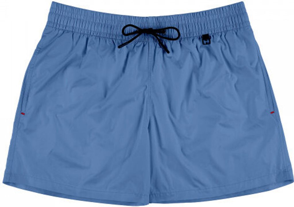 HOM Herren Badehose Beach Boxer Sunlight light blue hellblau
