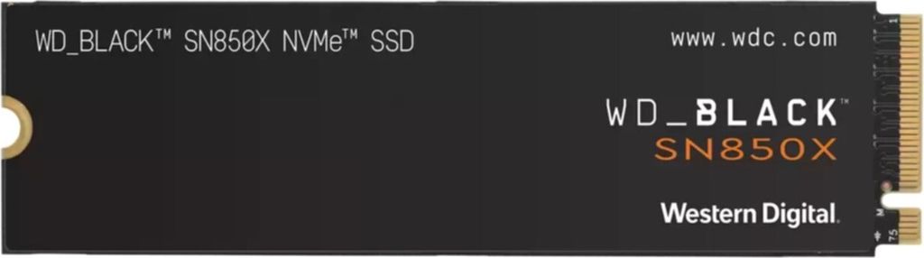 Western Digital Black SN850X M.2 4 TB PCI Express 4.0 NVMe Obrázok produktu