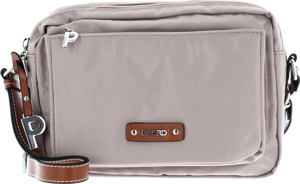 Petit Sac à Main Sonja PICARD Finition Grainée Vieux Rose avec Zip