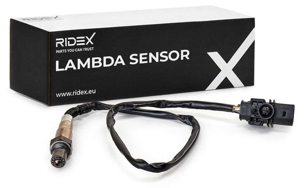 RIDEX Lambdasonde für BMW 3 Limousine (E90) Beheizt 515mm Produktbild 