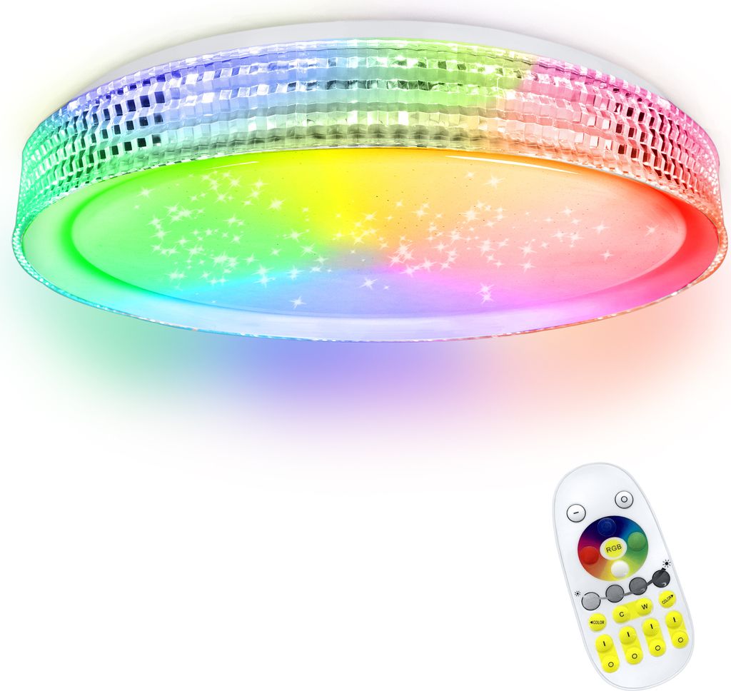 UISEBRT 60W Ciel étoilé Plafonnier LED Plafonnier Acrylique Image du produit 
