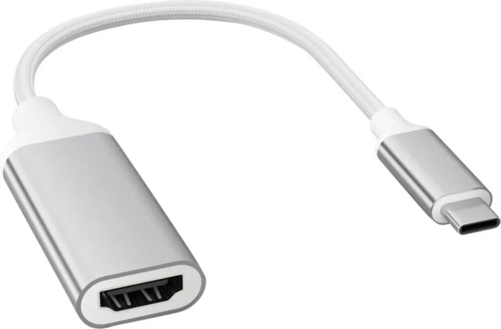 Force Power, adattatore USB-C / HDMI amplificato ad alta velocità, bianco