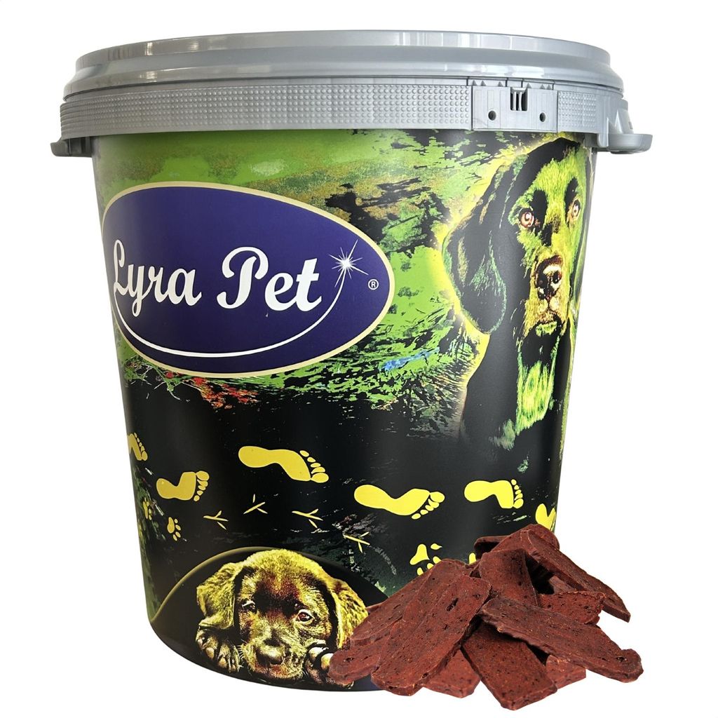 5 kg de lanières d'agneau Lyra Pet® dans un conteneur de 30 Image du produit 