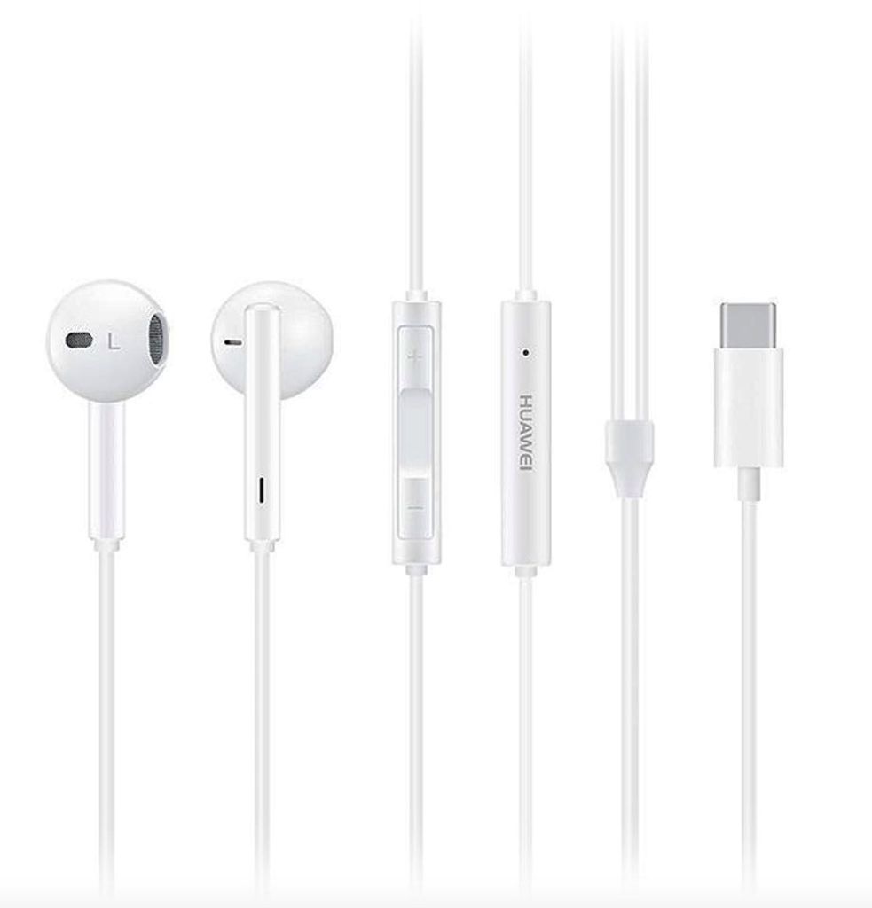Huawei CM33 Auricolare stereo di tipo C bianco (in blocco) Immagine del prodotto 