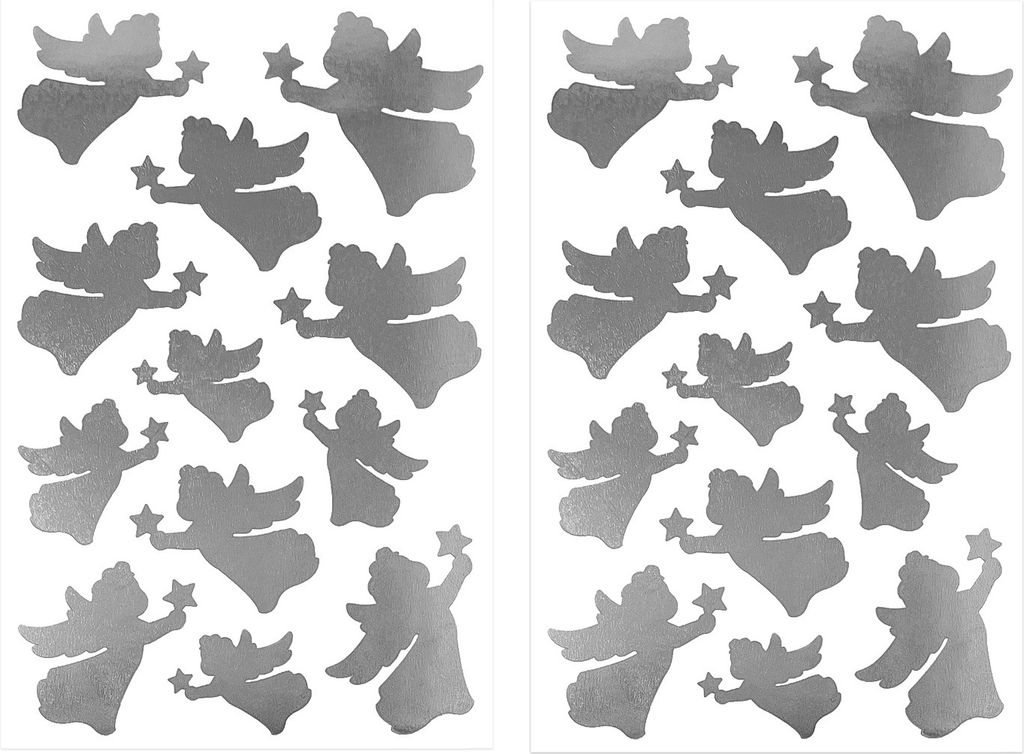 Oblique Unique 24 Engel Sticker Aufkleber glänzend für Produktbild 