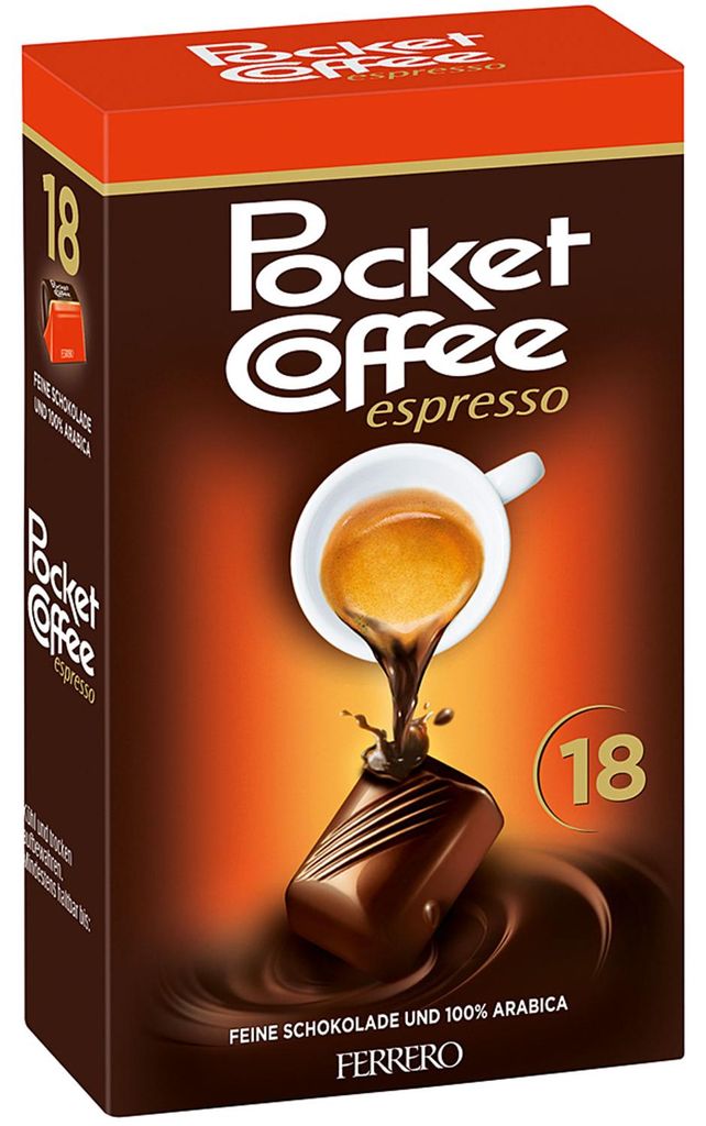 Pocket Coffee Espresso 18er Produktbild 