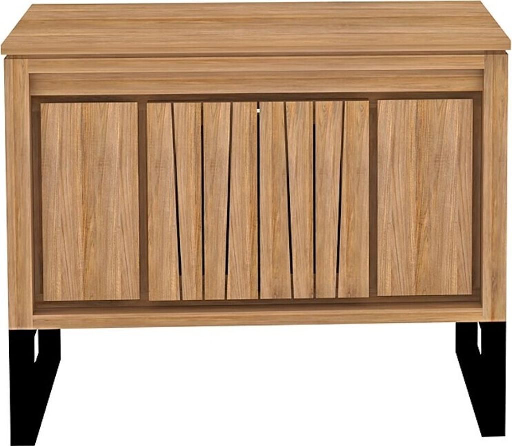 Teako Design Waschtisch Orbiana Teakholz massiv 55x105x85 cm
