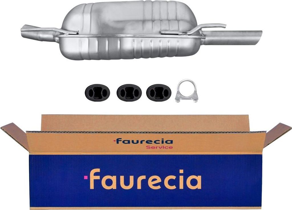 Endschalldämpfer FAURECIA Aftermarket-Expertise für u.a. OPEL ASTRA