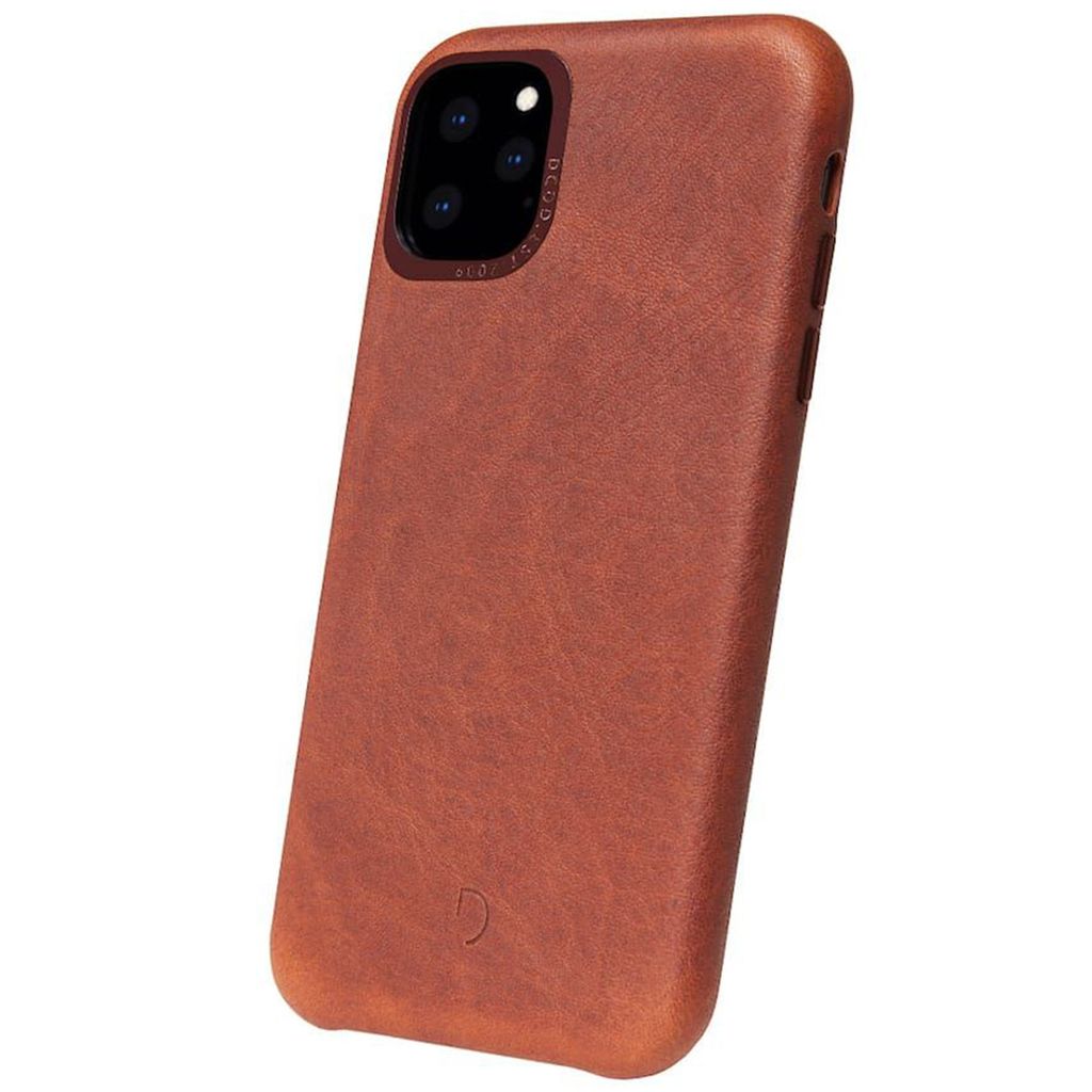 Decoded Leather Case iPhone 11 Pro Max braun