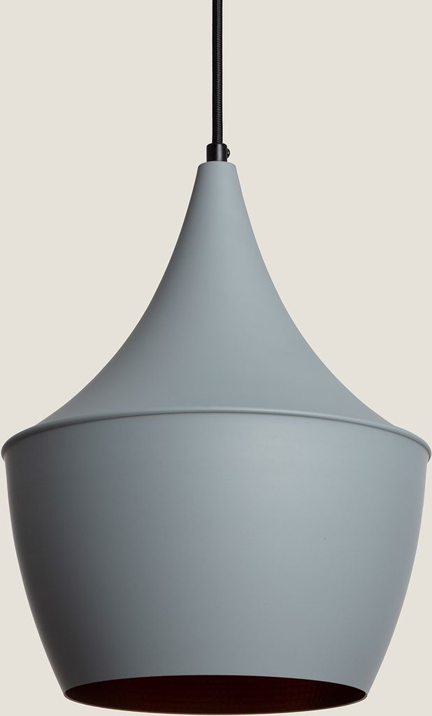 Pendelleuchte aus Metall Tri Mercury Grau