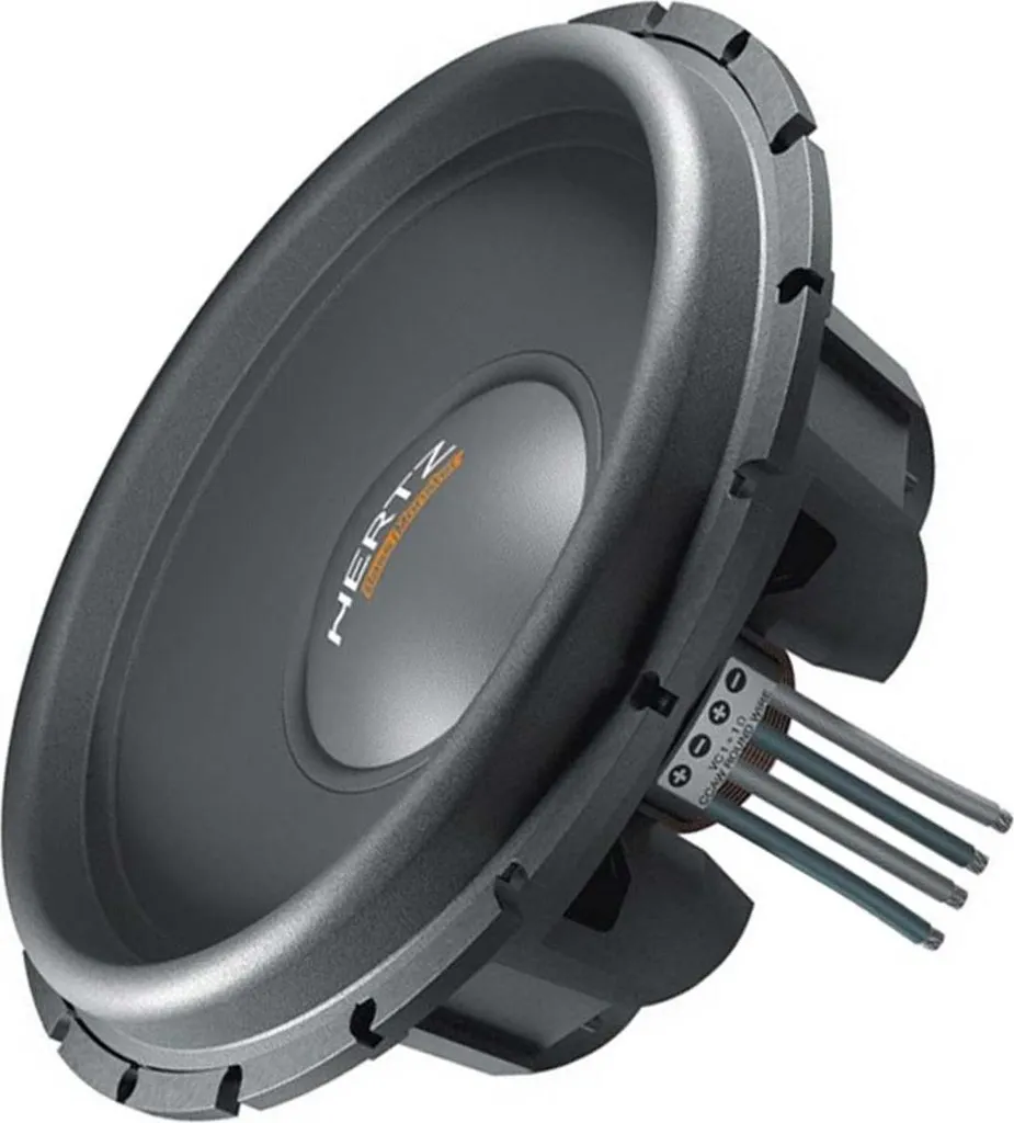 Hertz SPL MG 15 BASS Sub 38 cm avec Double Bobine 1.0 Ohm Puissant