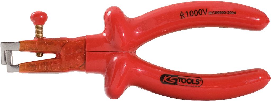 KS TOOLS Abisolierzange 117.1713 Werkzeugstahl 180g
