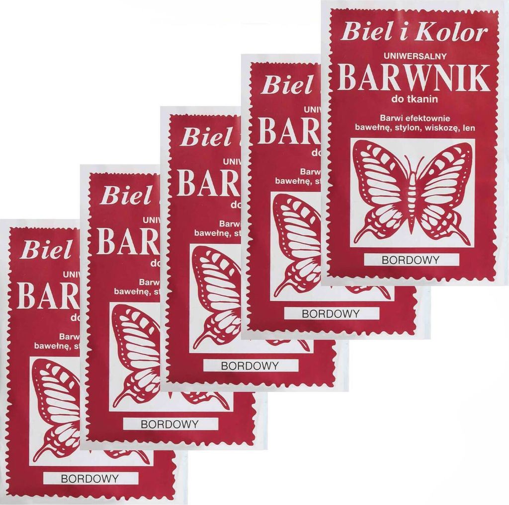 5 x 10g Batikfarbe Textilfarbe Stofffarbe färben, bitte Farbmix wählen, Farbe:bordeaux