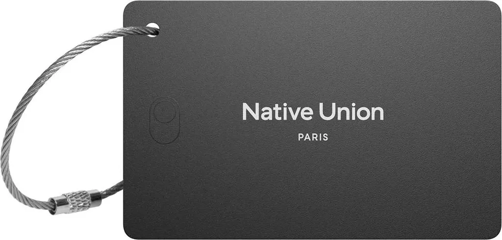 Native Union Tracker Bluetooth noir certifié Apple Find My localisation