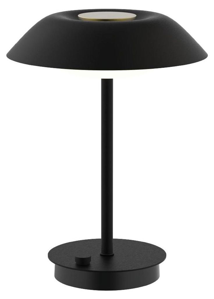 Luxus Europe - Lampe de table Maggiore, noire - Lampe de Image du produit 
