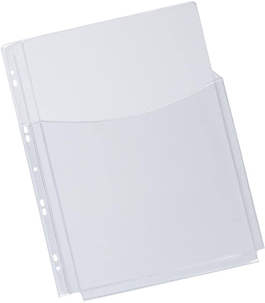 Q-CONNECT Kangaroo Pockets, A4, Transparent, Produktbild 