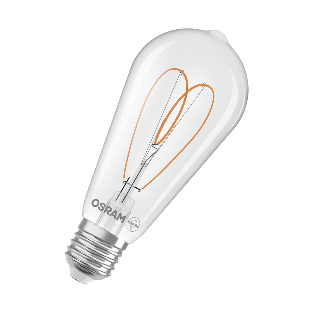 OSRAM LED Lampe Vintage 1906 CLASSIC Edison 7.2W 927 Clear E27 Dimmbar Warmweiss 4058075836969