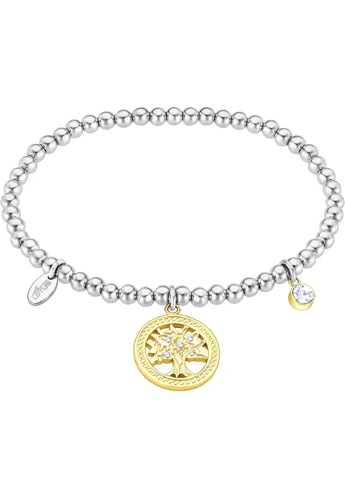 Bracciale Lotus LS2171-2/3 Albero della Vita Bicolore Oro e Acciaio