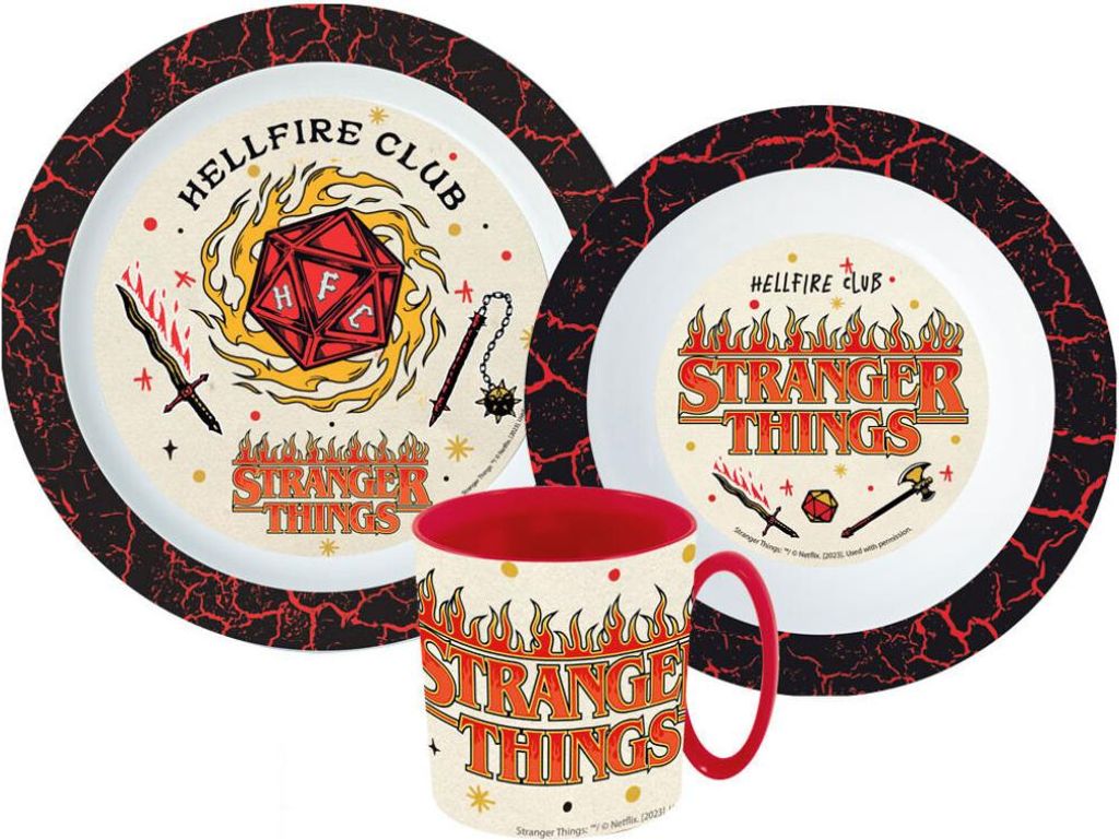 Stranger Things Upside Down Geschirrset 350ml Produktbild 