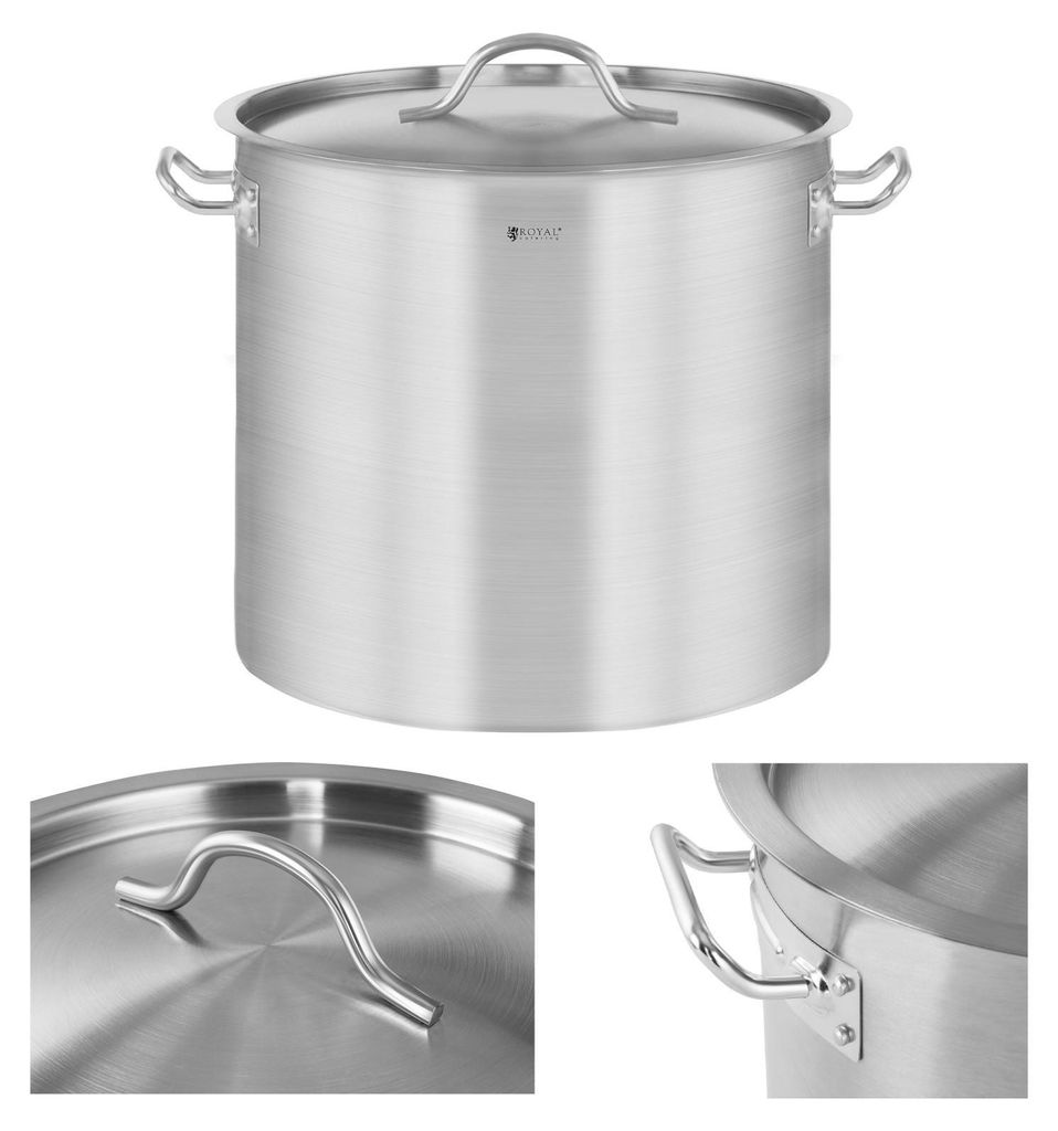 Expondo Royal Catering Casserole à induction - 25 L - Ø 32 Image du produit 