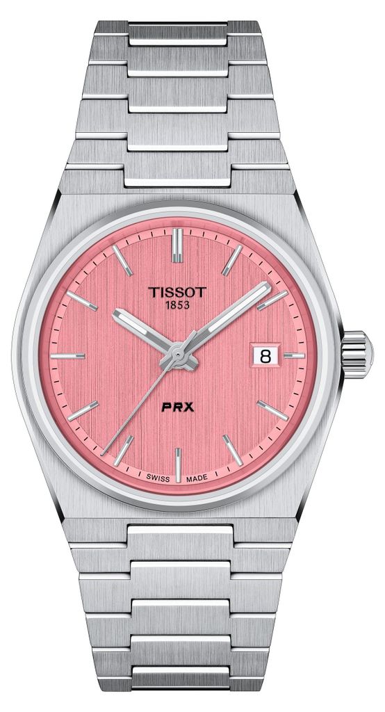Tissot PRX 35mm Pink Dial Quartz Watch Produktbild 