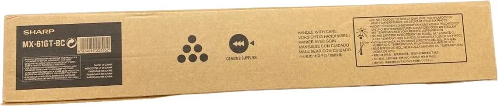 Sharp MX-61GTBC Cartuccia toner nero 40.000 pagine per Sharp MX-2630N/MX-3050N