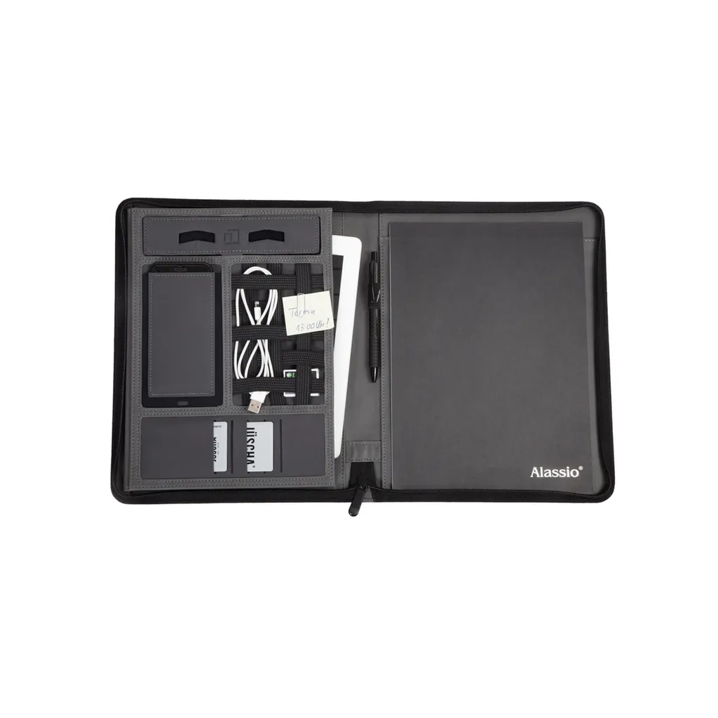 Porte-documents A4 Alassio FIORI 30130 robuste et multi-rangements