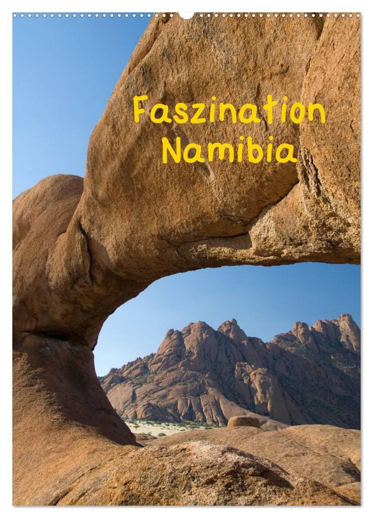 Faszination Namibia (Wandkalender 2027 DIN A2 hoch), CALVENDO Monatskalender