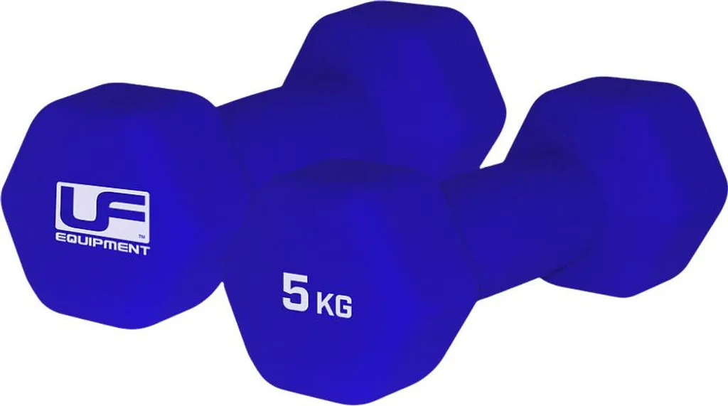 Urban Fitness Haltères Hex 10 kg RD2441 Bleu pour musculation
