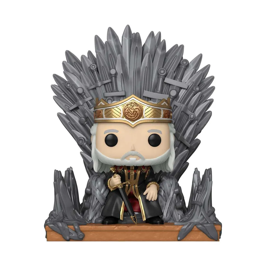 Figurine POP! Viserys sur le Trône de Fer, modèle Deluxe 9cm