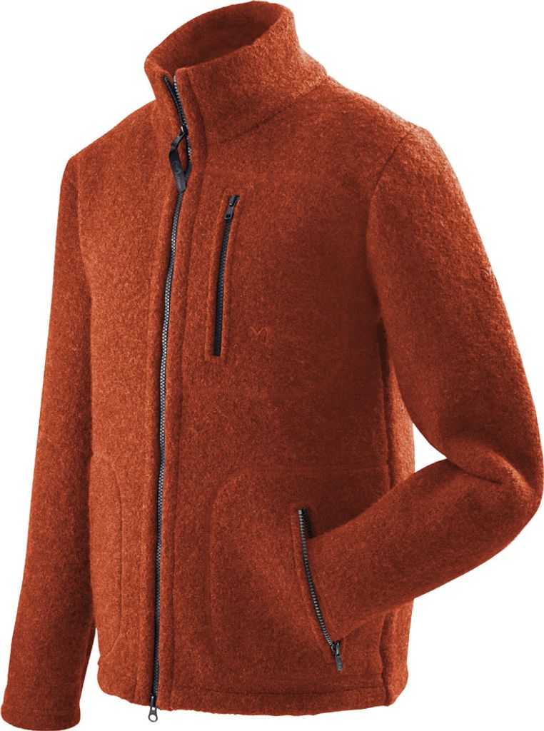 Mu-Joko Jacke W300 terra M mit 2-Wege-Reißverschluss und hohem Stehkragen