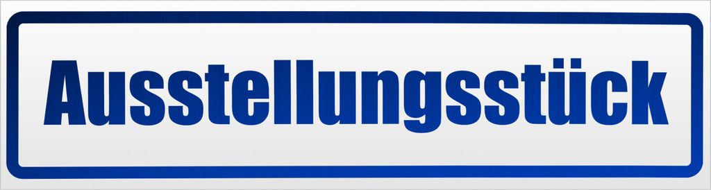 Kiwistar Ausstellungsstück Magnetschild Schild magnetisch - 60cm Blau - reflektierend - Magnetfolie für Auto PKW Kfz