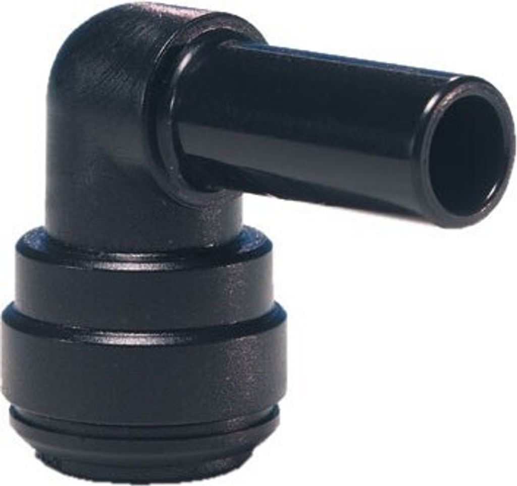 John Guest Einsteck-Winkel-Verbinder PM metrisch, Schlauch Ø 8mm PM220808E
