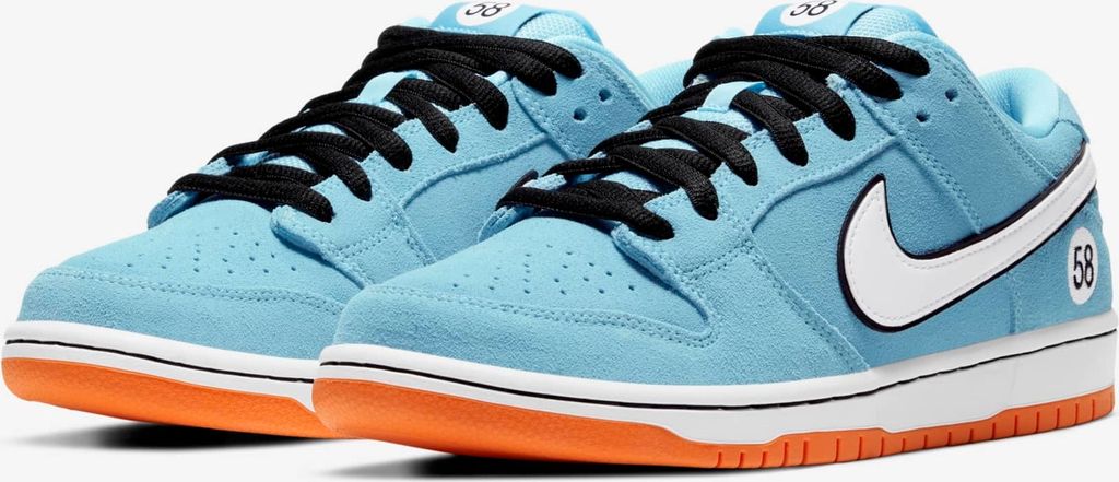 Nike SB Dunk Low Pro "Club 58 Gulf", BQ6817-401, Größe: 45